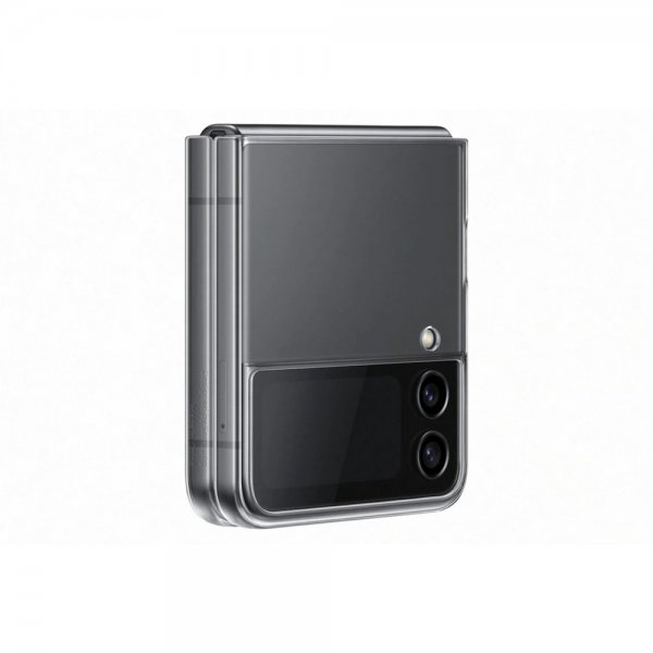 Samsung Alkuperäinen Galaxy Z Flip 4 Suojakuori Kirkas Slim Cover Läpinäkyvä