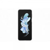 Samsung Original Galaxy Z Flip 4 Flap Leather Cover, musta