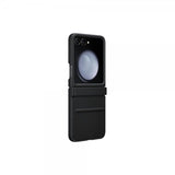 Samsung Original Galaxy Z Flip 5 Kuoret Flap Eco-Leather Case Musta