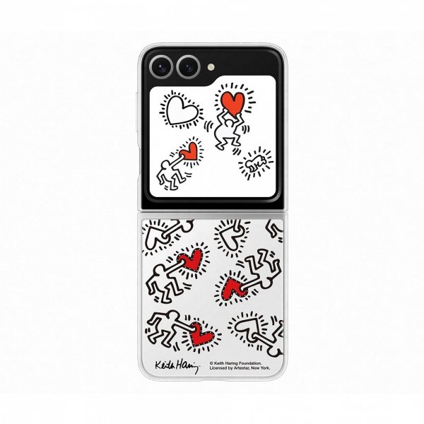 Samsung Original Galaxy Z Flip 6/Galaxy Z Flip 7 FE -kuoret Flipsuit Case, valkoinen