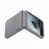 Samsung Original Galaxy Z Flip 6/Galaxy Z Flip 7 FE -kuori Kindsuit, harmaa