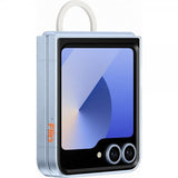 Samsung Alkuperäinen Galaxy Z Flip 6/Flip 7 FE Kuori Clear Case Transparent