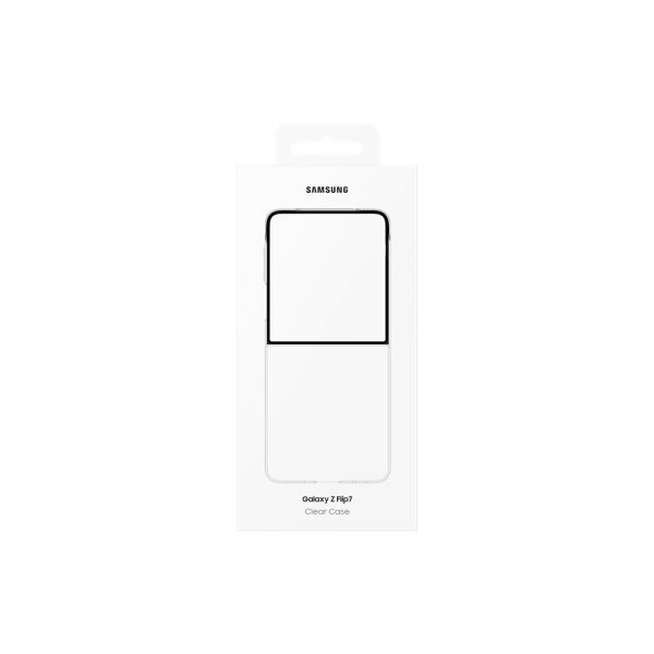 Samsung Original Galaxy Z Flip 7 Kuori Clear Case Läpinäkyvä