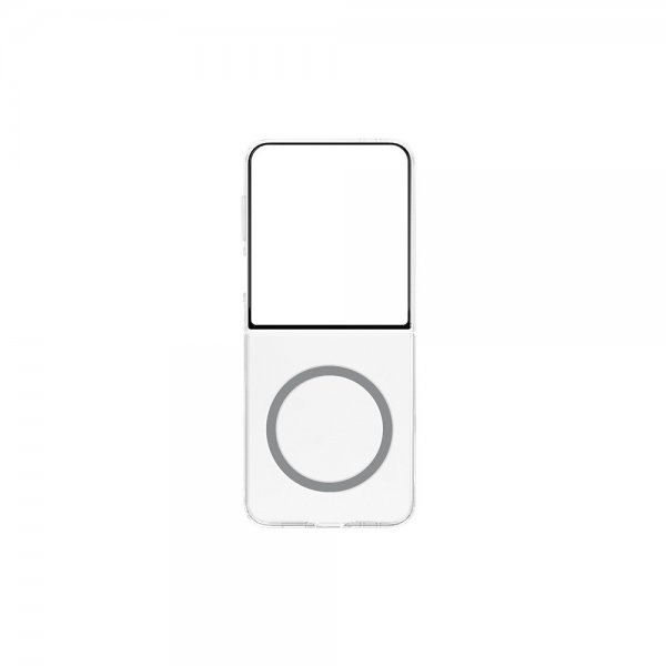 Samsung Original Galaxy Z Flip 7 Kuori Clear Magnet Case Läpinäkyvä