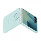 Samsung Original Galaxy Z Flip 7 Kuori Ring Case Silicone Mint