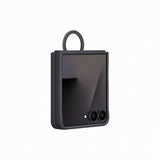 Samsung Original Galaxy Z Flip 7 Kuori Ring Case Silikoni Musta