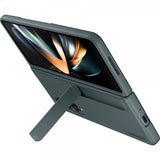 Samsung alkuperäinen Galaxy Z Fold 4 -suojakotelo, Standing Cover with Pen, harmaanvihreä