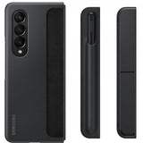 Samsung Original Galaxy Z Fold 4 -suojakuori, jossa teline ja kynä, musta