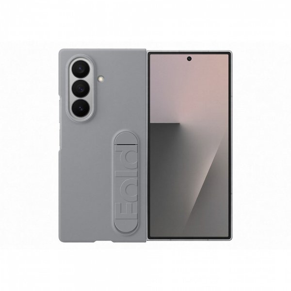 Samsung alkuperäinen Galaxy Z Fold 7 -silikonikotelo, harmaa
