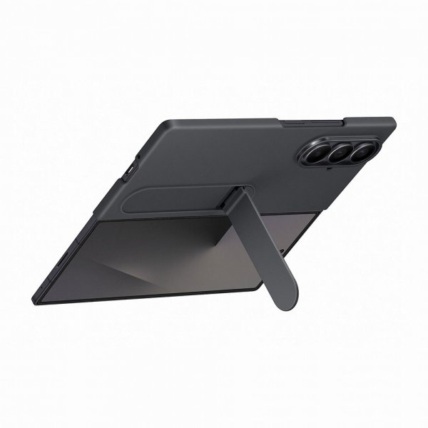 Samsung Alkuperäinen Galaxy Z Fold 7 Kuori Silikonikotelo Musta