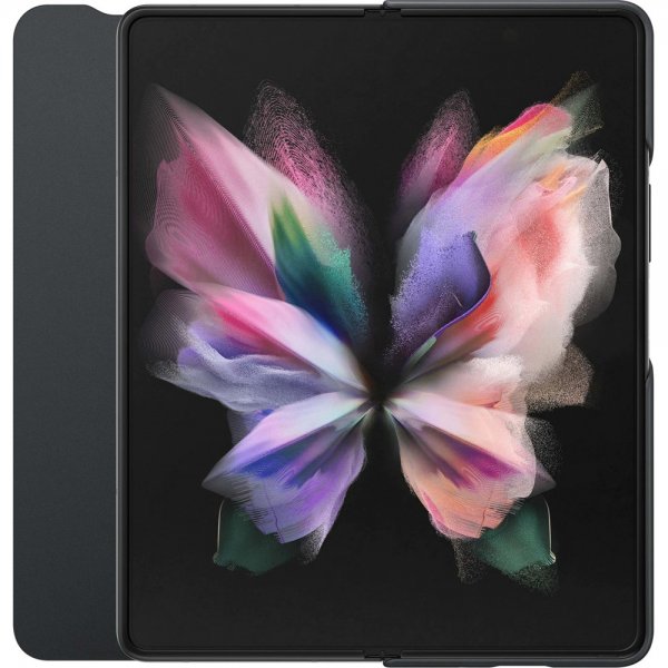 Samsung Original Galaxy Z Fold3 Flip Cover kynällä, musta