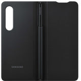 Samsung Original Galaxy Z Fold3 Flip Cover kynällä, musta