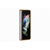 Samsung Original Galaxy Z Fold3 -kuori nahkasuoja, kameli