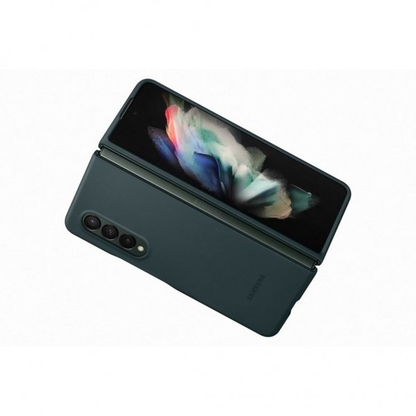 Samsung Original Galaxy Z Fold3 -silikonisuojakuori, vihreä