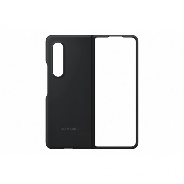 Samsung Original Galaxy Z Fold3 -suojakuori silikoninen, musta