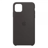 Apple alkuperäinen iPhone 11 Pro Max Silicone Case -silikonikuori, musta
