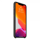 Apple alkuperäinen iPhone 11 Pro Max Silicone Case -silikonikuori, musta