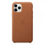 Apple alkuperäinen iPhone 11 Pro -nahkakuori, satulanruskea