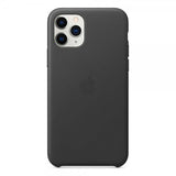 Alkuperäinen Apple iPhone 11 Pro Nahkakuori Musta