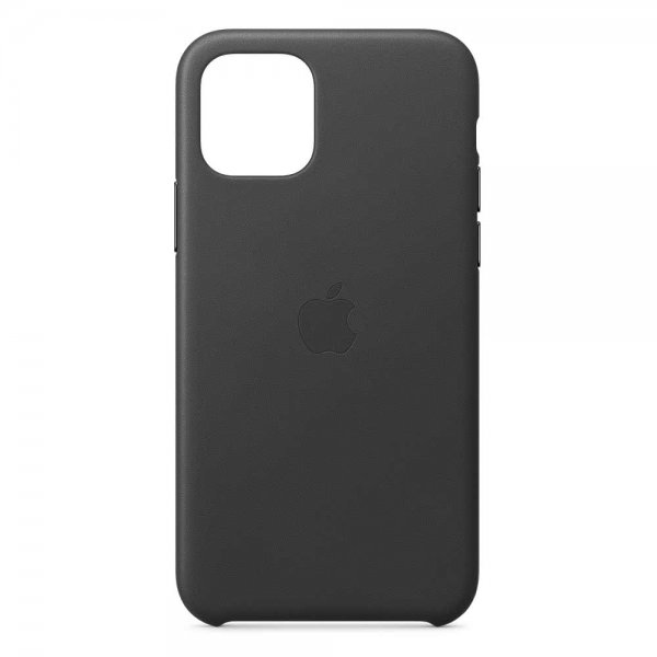 Alkuperäinen Apple iPhone 11 Pro Nahkakuori Musta