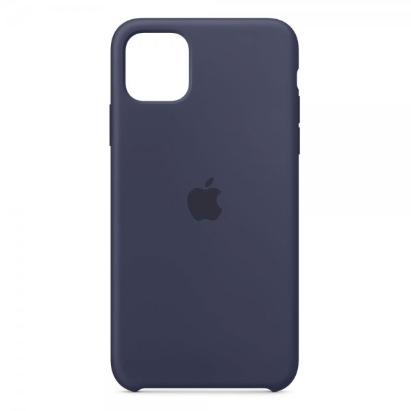 Apple Alkuperäinen iPhone 11 Pro Max Kuori Silikoni Case Midnight Blue