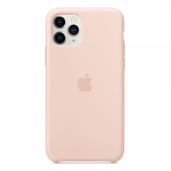 Apple Alkuperäinen iPhone 11 Pro Kuori Silikoni Case Pink Sand