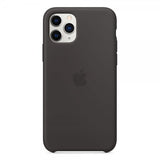 Apple Alkuperäinen iPhone 11 Pro -silikonisuojakuori, musta