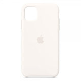 Apple alkuperäinen iPhone 11 -silikonikuori valkoinen