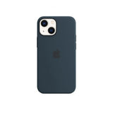 Apple Alkuperäinen iPhone 13 Mini -silikonikuori MagSafella, musteensininen