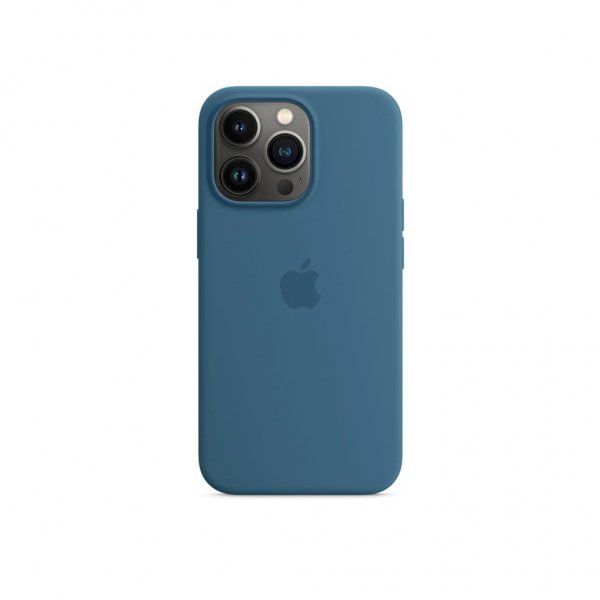 Alkuperäinen Apple iPhone 13 Pro Max -silikonikuori MagSafella, Jäänsininen
