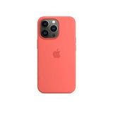 Apple alkuperäinen iPhone 13 Pro silikonikuori MagSafella, pinkki pomelo
