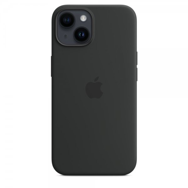 Apple Alkuperäinen iPhone 14 Plus Silikonisuojakuori MagSafella, Keskiyö