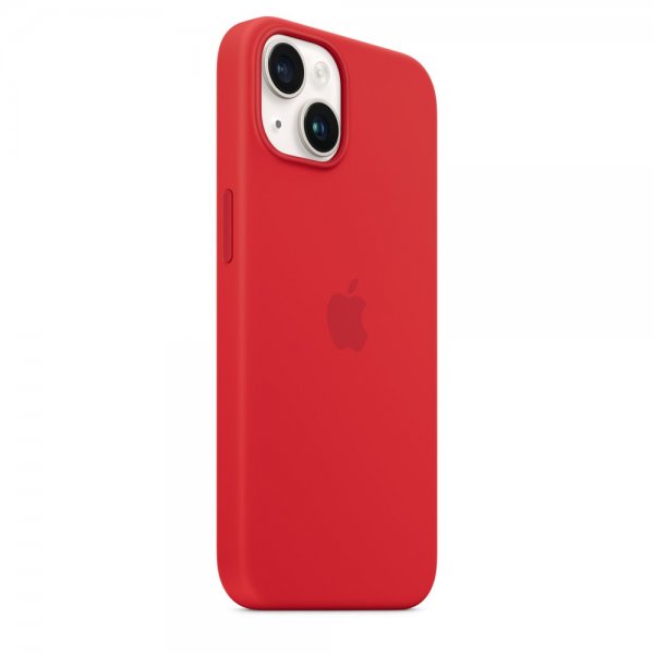Apple alkuperäinen iPhone 14 Plus Silicone Case -suojakuori MagSafella (PRODUCT)RED