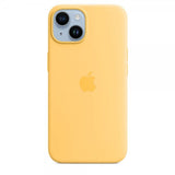 Apple Alkuperäinen iPhone 14 Plus Silicone Case -kuori MagSafella, Auringonkukka