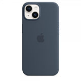 Apple Alkuperäinen iPhone 14 Plus Silicone Case MagSafe Myrskynsininen