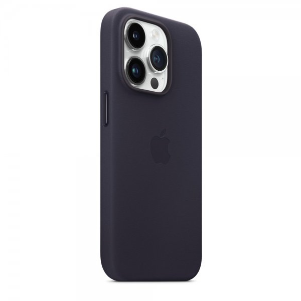 Apple alkuperäinen iPhone 14 Pro Max -nahkakuori MagSafella, muste