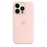 Apple Alkuperäinen iPhone 14 Pro Max Silikonikuori MagSafella, Liiturannanvaaleanpunainen