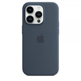 Apple alkuperäinen iPhone 14 Pro Max -silikonisuojakuori MagSafella, Myrskynsininen