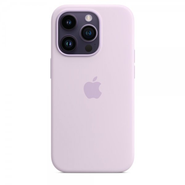 Apple Alkuperäinen iPhone 14 Pro Silikonikuori MagSafe Syreeninsininen