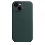 Apple alkuperäinen iPhone 14 -nahkakuori MagSafella, metsänvihreä