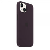Apple Original iPhone 14 Silicone Case MagSafe Mustaselja