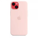 Apple Alkuperäinen iPhone 14 Silikonisuojakuori MagSafe Kriitinpinkki