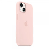 Apple Alkuperäinen iPhone 14 Silikonisuojakuori MagSafe Kriitinpinkki