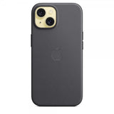 Apple alkuperäinen iPhone 15 Plus FineWoven MagSafe -kuori, musta