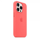 Apple Alkuperäinen iPhone 15 Pro Max Silikonikuori MagSafe Guava