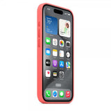 Apple Alkuperäinen iPhone 15 Pro Max Silikonikuori MagSafe Guava
