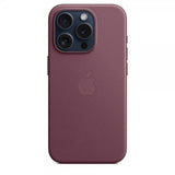 Apple alkuperäinen iPhone 15 Pro FineWoven MagSafe -kuori, Mulberry