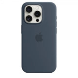 Apple Alkuperäinen iPhone 15 Pro Silikonikuori MagSafe Myrskynsininen
