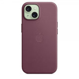Apple Alkuperäinen iPhone 15 Kuori FineWoven MagSafe Mulperinpensas