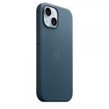 Apple Alkuperäinen iPhone 15 Kuori FineWoven MagSafe Tyynenmerensininen